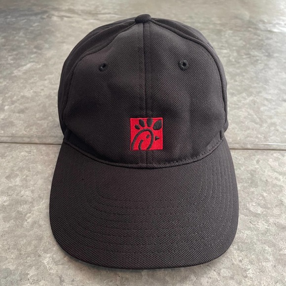 ChickFilA Accessories Chick Fil A Hat Cap Team Style Oobe Black